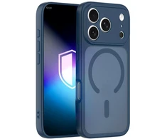Dėklas 3mk Apple iPhone 17 Pro Max - Misty MagCase Mėlyna
