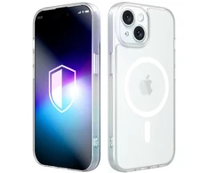 Dėklas 3MK Misty MagCase do Apple iPhone 15 balta