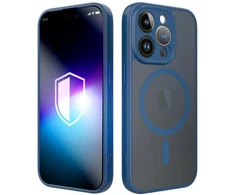 Dėklas 3MK Misty MagCase do Apple iPhone 14 Pro mėlyna