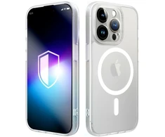 Dėklas 3MK Misty MagCase do Apple iPhone 15 Pro balta