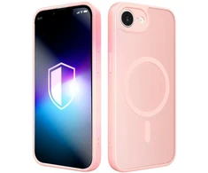 Dėklas 3MK Misty MagCase do Apple iPhone 16e / 17e rožinis