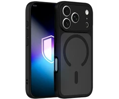 Dėklas 3MK Misty MagCase do Apple iPhone 17 Pro juoda