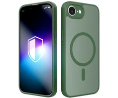Dėklas 3MK Misty MagCase do Apple iPhone 16e / 17e žalia