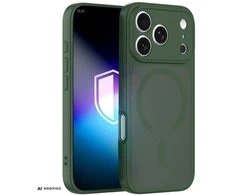 Dėklas 3Mk Protection 3mk Misty MagCase Žalias for iPhone 18 Pro Max / 17 Pro Max - žalias