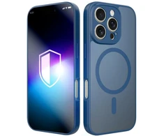 Dėklas 3MK Misty MagCase do Apple iPhone 16 Pro Max mėlyna