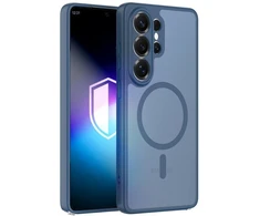 Dėklas 3MK Misty MagCase do Samsung Galaxy S26 Ultra mėlyna