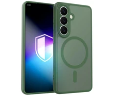 Dėklas 3MK Misty MagCase do Samsung Galaxy S26+ žalia
