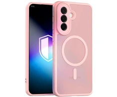 Dėklas 3MK Misty MagCase do Samsung Galaxy A37 rožinė