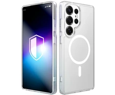 Dėklas 3MK Misty MagCase do Samsung Galaxy S25 Ultra balta