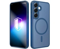 Dėklas 3MK Misty MagCase do Samsung Galaxy S25 niebieki