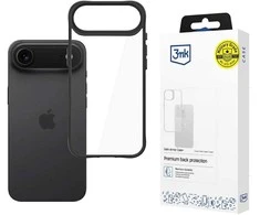 Dėklas 3Mk Protection 3mk Satin Armor Case+ for iPhone Air - Transparent Juodas