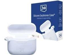Dėklas 3Mk Protection 3mk Silicone AirPods Case for AirPods Pro 3 - Baltas