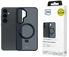 Dėklas 3MK Smoke Case Mag&amp;Stand Samsung Galaxy S25 Plus