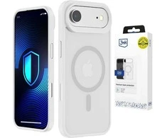 Dėklas 3Mk Protection 3mk Smoke MagCase for iPhone Air - Baltas-Translucent