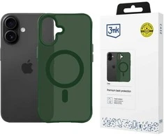 Nezatříděno 3Mk apsaugos 3mk dūminis „MagCase“ dėklas, skirtas iPhone 17 - Žalias-Translucent