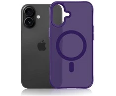 Dėklas 3Mk Protection 3mk Smoke MagCase for iPhone 17 - violetinė-translucent