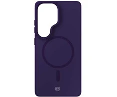 Dėklas 3mk Smoke MagCase for Samsung Galaxy S25 Ultra - Violetinė-Translucent