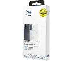 Dėklas 3MK Smoke MagCase do Samsung Galaxy S26 balta
