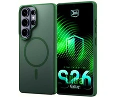 Dėklas 3mk Smoke MagCase na Samsung Galaxy S26 Ultra - žalia