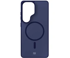 Dėklas 3mk Smoke MagCase for Samsung Galaxy S25 Ultra - Mėlyna-Translucent