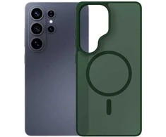 Dėklas 3mk Smoke MagCase na Samsung Galaxy S26 Ultra - žalia