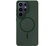 Dėklas 3mk Smoke MagCase na Samsung Galaxy S26 Ultra - žalia