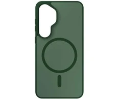 Dėklas 3MK Smoke MagCase do Samsung Galaxy S26+ žalia