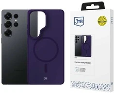 Dėklas 3mk Smoke MagCase for Samsung Galaxy S25 Ultra - Violetinė-Translucent
