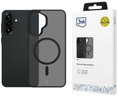 Dėklas 3MK Smoke MagCase do Samsung Galaxy A57 5G juoda