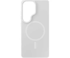 Dėklas 3MK Smoke MagCase do Samsung Galaxy S26 Ultra balta