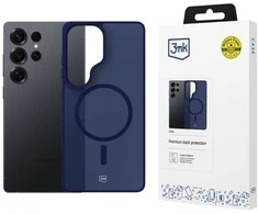 Dėklas 3mk Smoke MagCase for Samsung Galaxy S25 Ultra - Mėlyna-Translucent