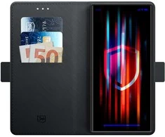 3mk piniginės dėklas, skirtas „Samsung Galaxy S26 Ultra“ - Juodas