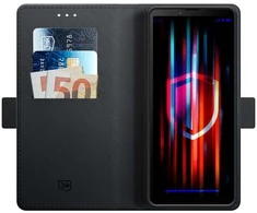 3mk Wallet Sony Xperia 10 V - dėklas telefonui juodos spalvos