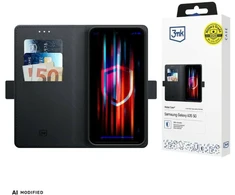 Dėklas 3mk Wallet Case for Xiaomi 17 Ultra - Juodas