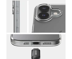 Dėklas Araree A Fit for iPhone 17 Pro Max skaidrus