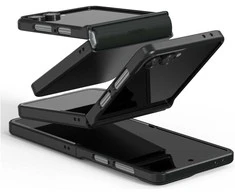 Dėklas Araree Aero Flex do Samsung Galaxy Z Flip7 juoda