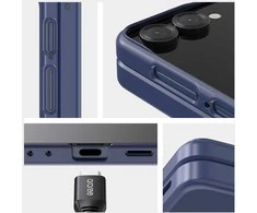 Dėklas Araree Aero Flex do Samsung Galaxy Z Flip7 juoda
