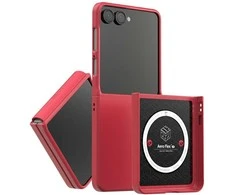 Dėklas Araree Aero Flex M MagSafe Qi2 do Samsung Galaxy Z Flip7 rožinė