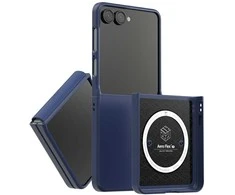 Dėklas Araree Aero Flex M MagSafe Qi2 do Samsung Galaxy Z Flip7 tamsiai mėlyna