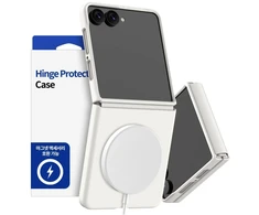 Dėklas Araree Aero Flex M MagSafe Qi2 do Samsung Galaxy Z Flip8 kreminė
