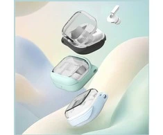 Araree pupelių dėklas, skirtas „Samsung Galaxy Buds 4“ / „Buds 4 Pro“, juodas