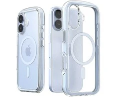 Dėklas Araree Duple M Air MagSafe do iPhone 17 mėlyna