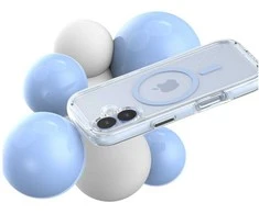 Dėklas Araree Duple M Air MagSafe do iPhone 17 mėlyna