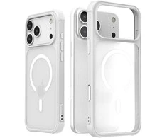 Dėklas Araree Duple M Armor MagSafe do iPhone 17 Pro Max balta