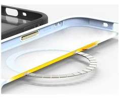 Dėklas Araree Duple M Armor MagSafe do iPhone 17 Pro Max balta