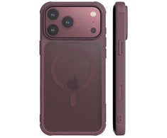 Dėklas Araree Duple M Armor MagSafe skirtas iPhone 18 Pro Max / 17 Pro Max bordo spalvos