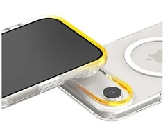 Araree Dvigubas M dydžio „MagSafe“ dėklas, skirtas „iPhone 17 Air“, permatomas