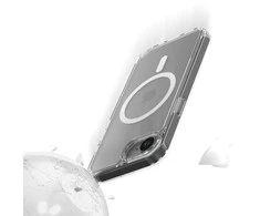 Dėklas Araree Duple M MagSafe do iPhone 16e / 17e przeźroczysty