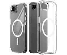 Dėklas Araree Duple M MagSafe do iPhone 16e / 17e przeźroczysty