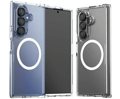 Dėklas Araree Duple M MagSafe Qi2 do Samsung Galaxy Z Fold7 permatomas